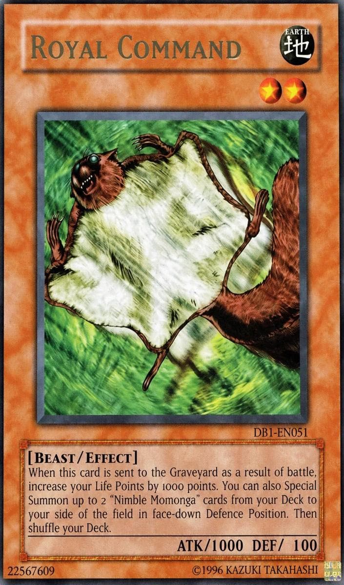 Nimble Momonga 2004 Yu-Gi-Oh! Dark Beginning 1