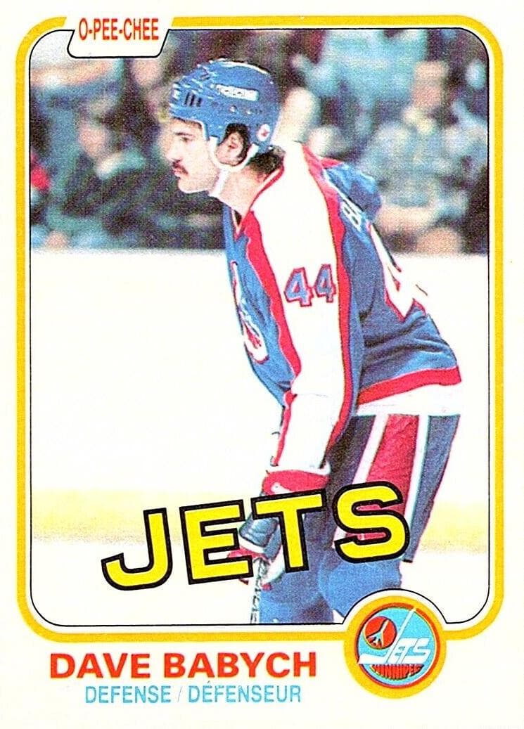 Dave Babych 1981 topps O-Pee-Chee