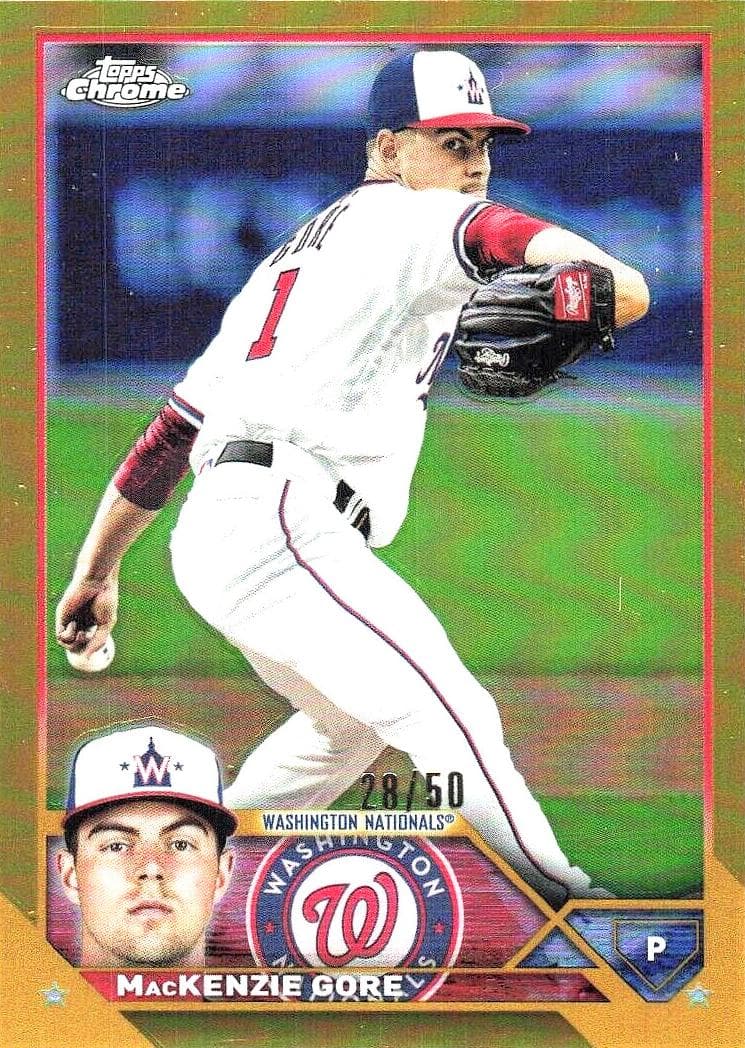 MacKenzie Gore 2023 topps Topps Chrome