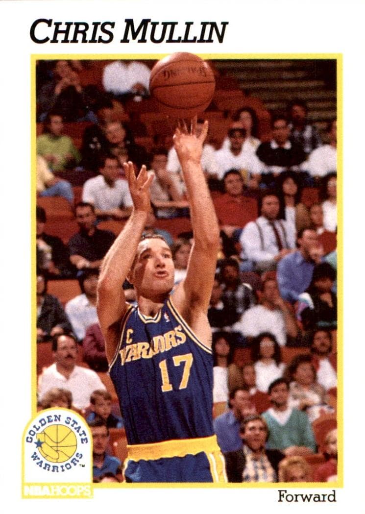 Chris Mullin 1991 panini Hoops