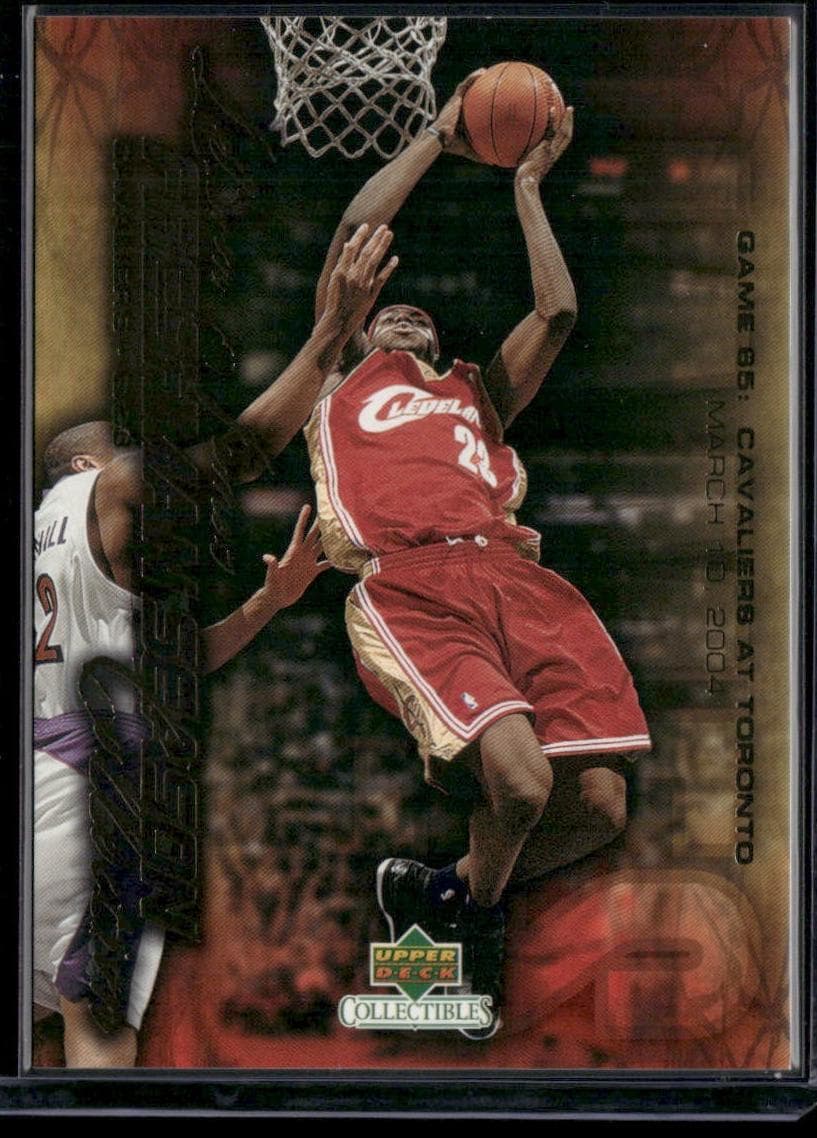 LeBron James 2004 upper-deck Collectibles Lebron James Freshman Season