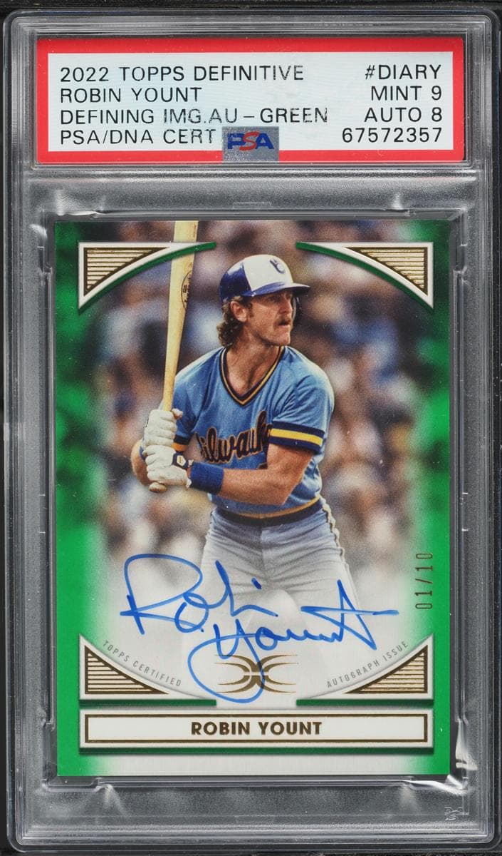Robin Yount 2022 topps