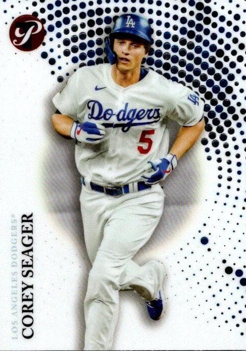 Corey Seager 2022 topps Topps Pristine