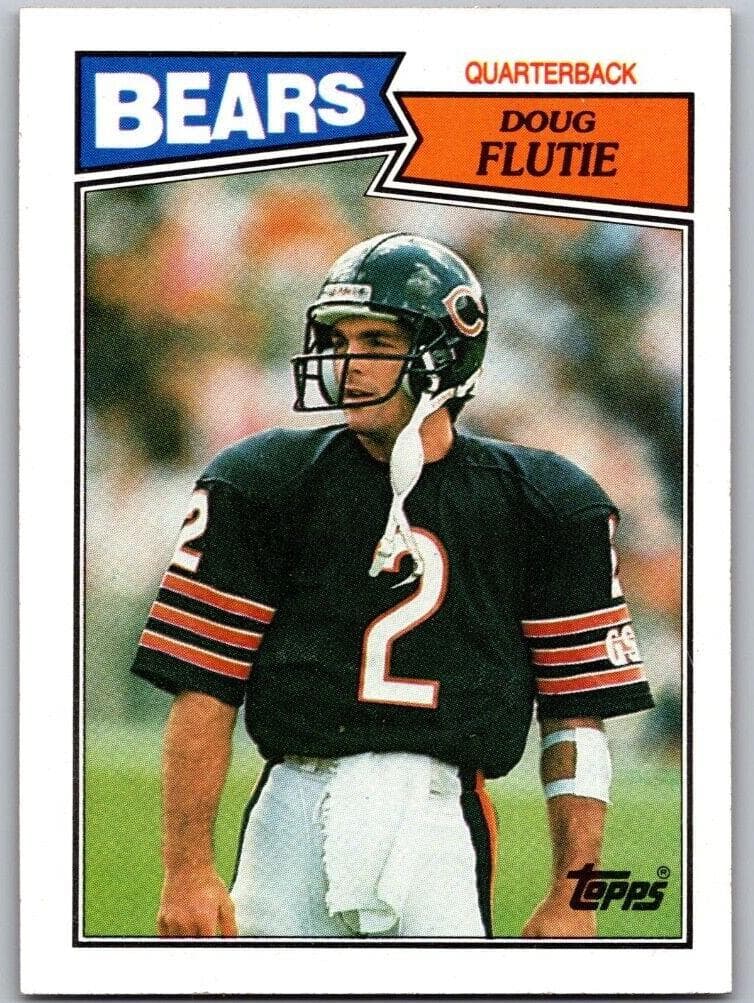 Doug Flutie trading card