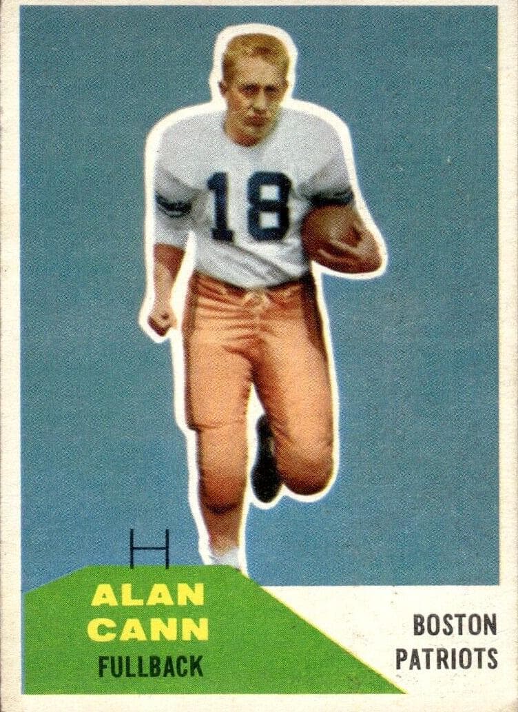 Alan Cann 1960 fleer