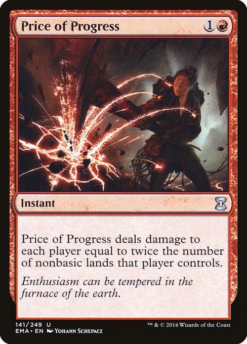Price of Progress 2020 Magic: The Gathering The List Reprints EMA