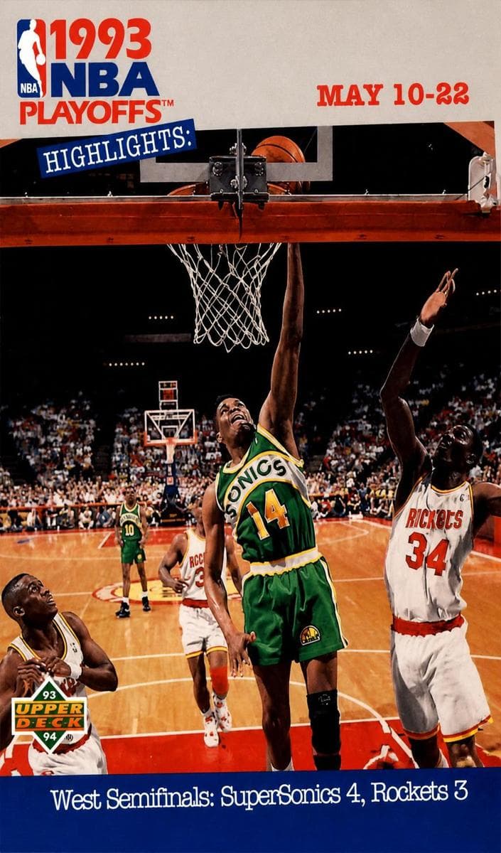 West Semifinals: SuperSonics 4, Rockets 3 #189