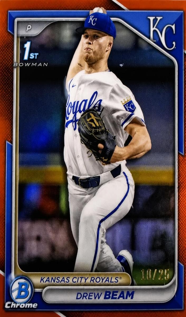 Drew Beam trading card