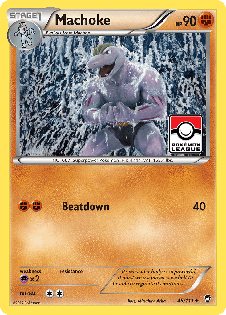 Machoke 1999 Pokemon