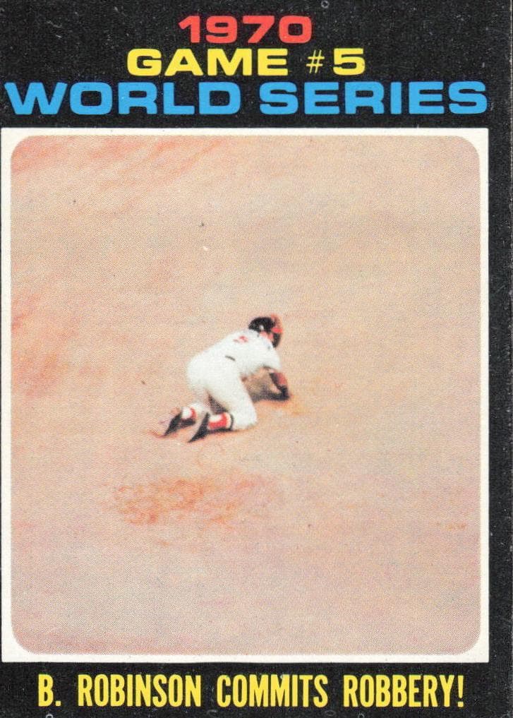 1970 World Series Game 5: B. Robinson Commits Robbery! #331