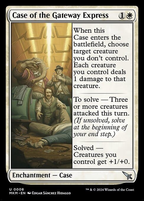 Case of the Gateway Express 2024 Magic: The Gathering Murders at Karlov Manor Foil