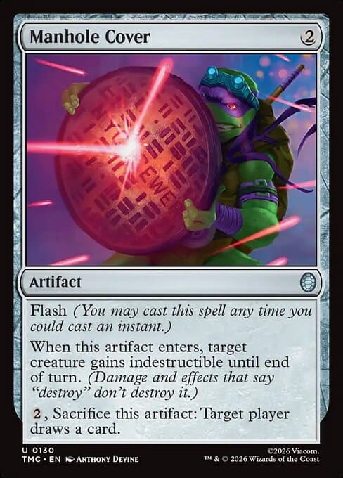 Manhole Cover 2026 Magic: The Gathering Teenage Mutant Ninja Turtles Commander
