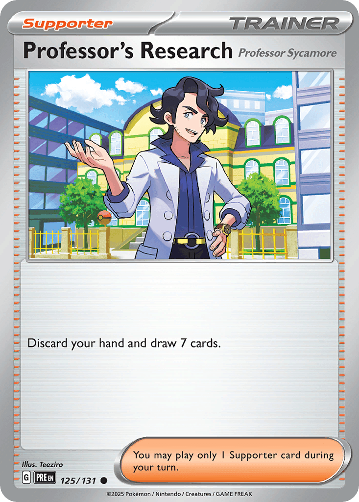Professor's Research: Professor Sycamore 2025 Pokemon