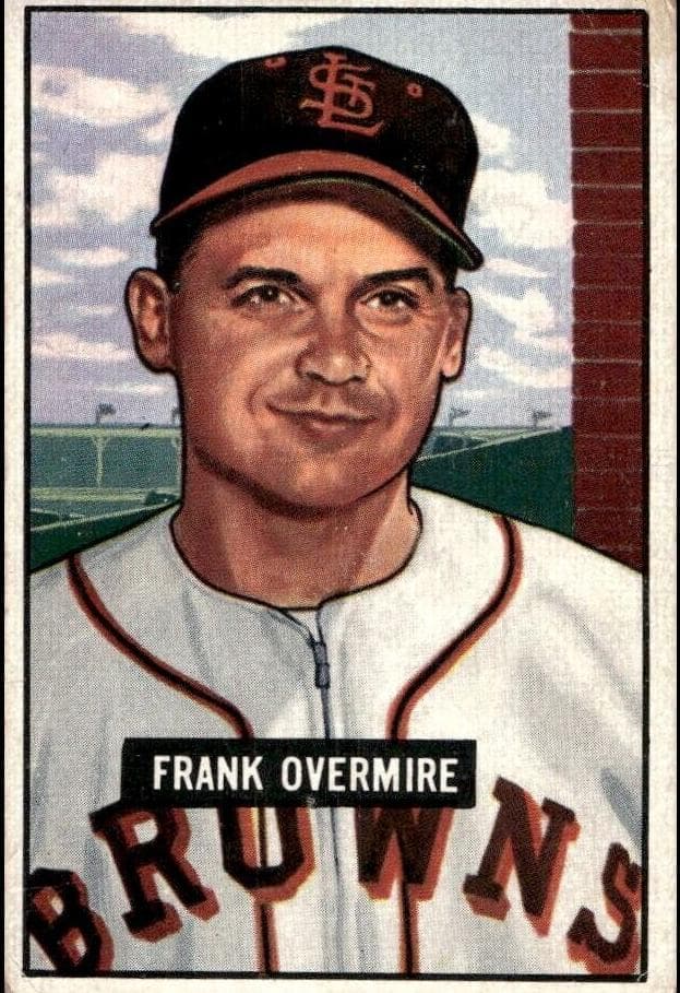 Frank Overmire 1951 bowman Bowman
