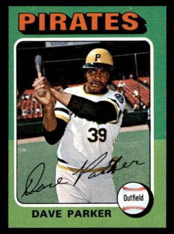 Dave Parker 1975 topps Topps Mini
