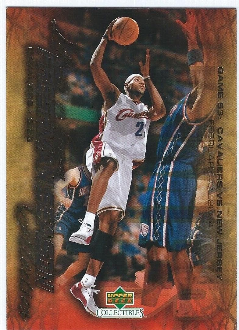 Lebron James 2004 upper-deck Collectibles Lebron James Freshman Season