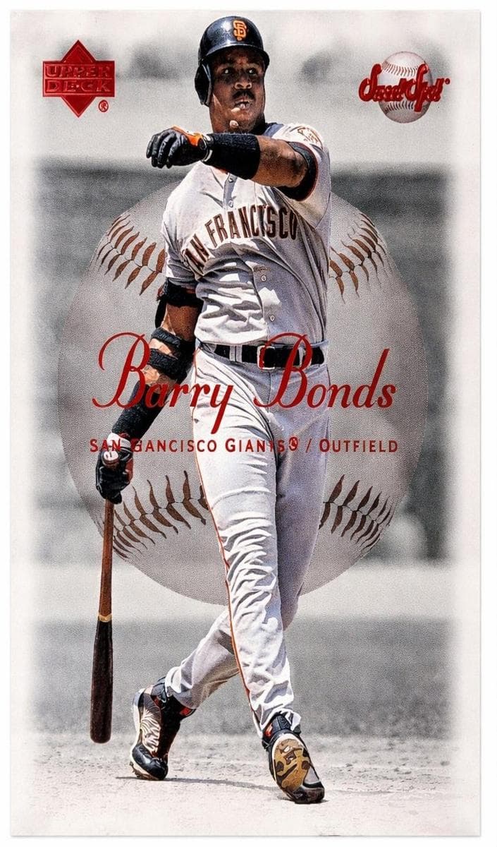 Barry Bonds 2001 upper-deck Upper Deck Sweet Spot