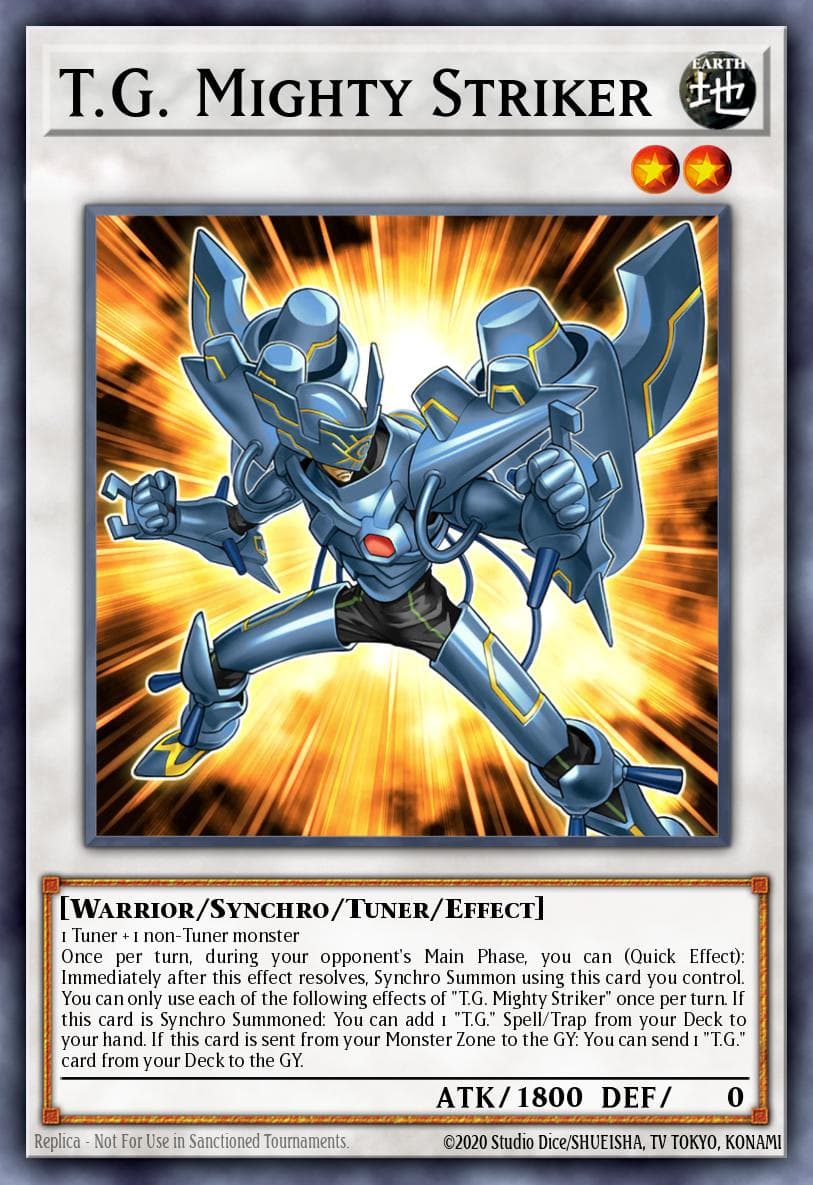 T.G. Mighty Striker 2023 Yu-Gi-Oh! Age of Overlord