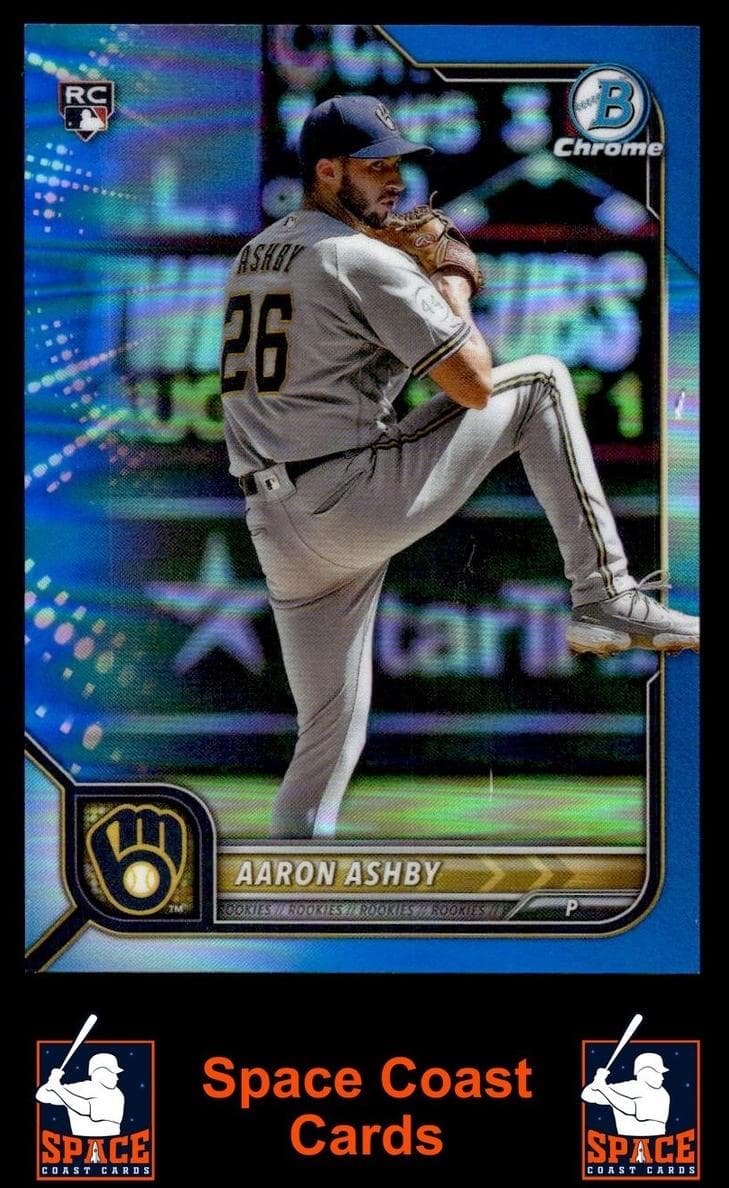 Aaron Ashby 2022 bowman Bowman Chrome