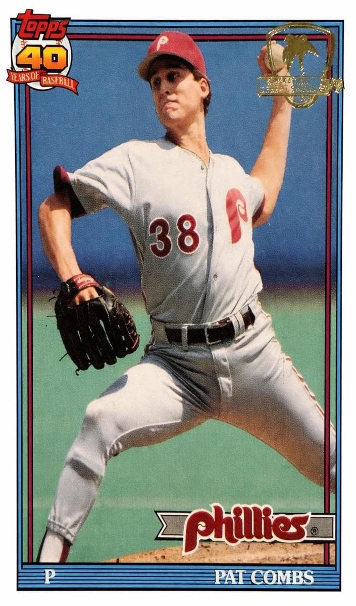 Pat Combs 1991 topps O-Pee-Chee