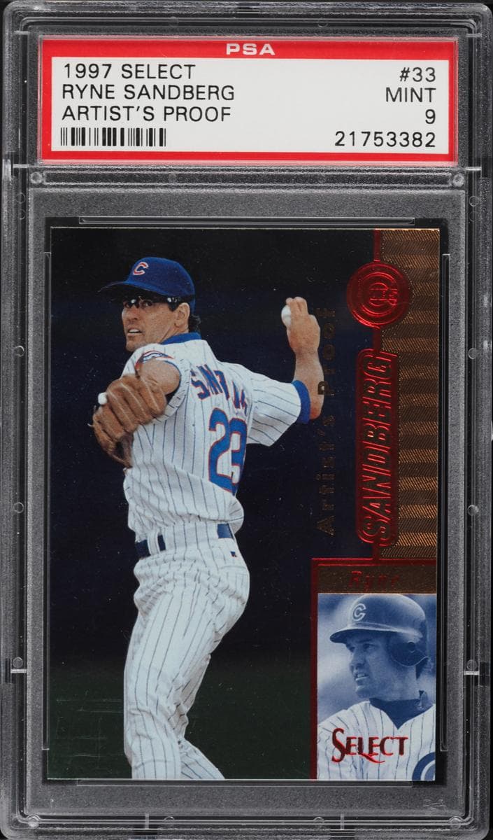 Ryne Sandberg 1997 panini