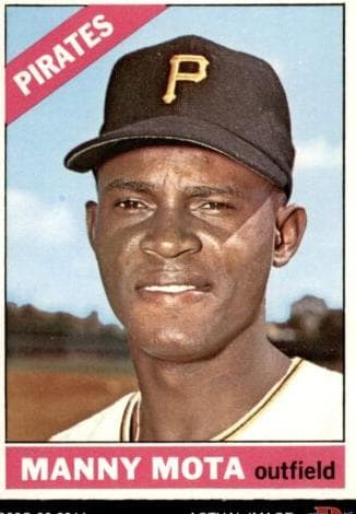 Manny Mota 1966 topps