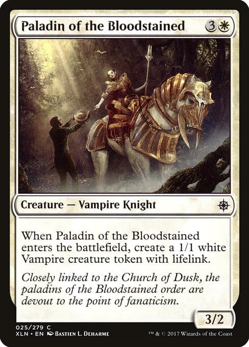 Paladin of the Bloodstained 2017 Magic: The Gathering Ixalan