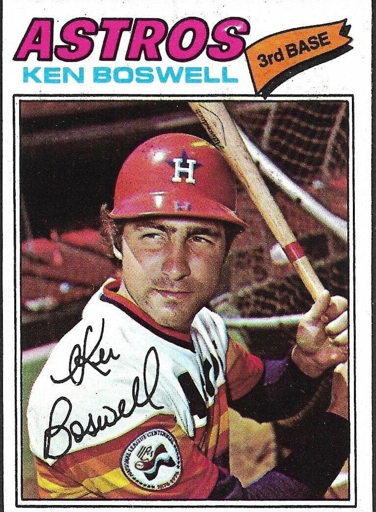 Ken Boswell 1977 topps Topps