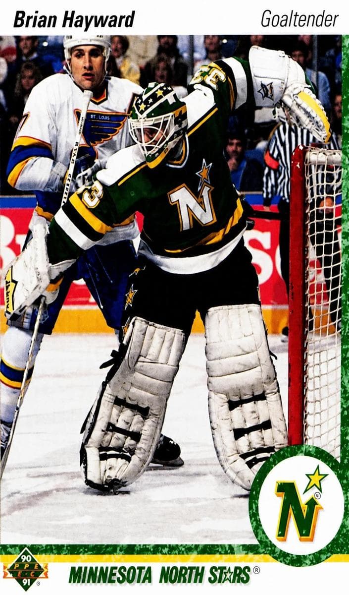 Brian Hayward trading card
