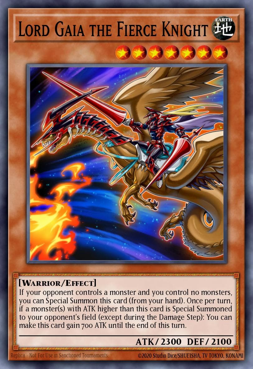 Lord Gaia the Fierce Knight 2019 Yu-Gi-Oh! Japanese 20th Anniversary Legend Collection
