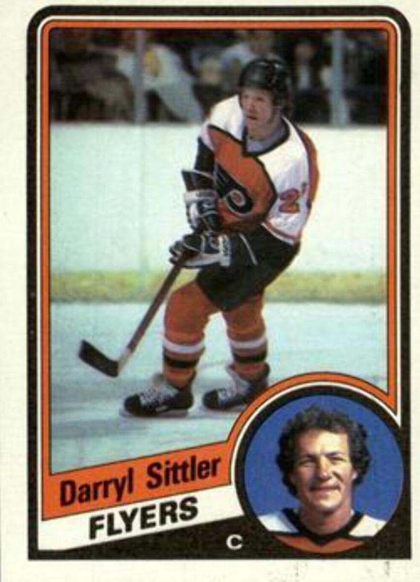 Darryl Sittler trading card