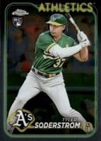 Tyler Soderstrom 2024 topps Topps Chrome