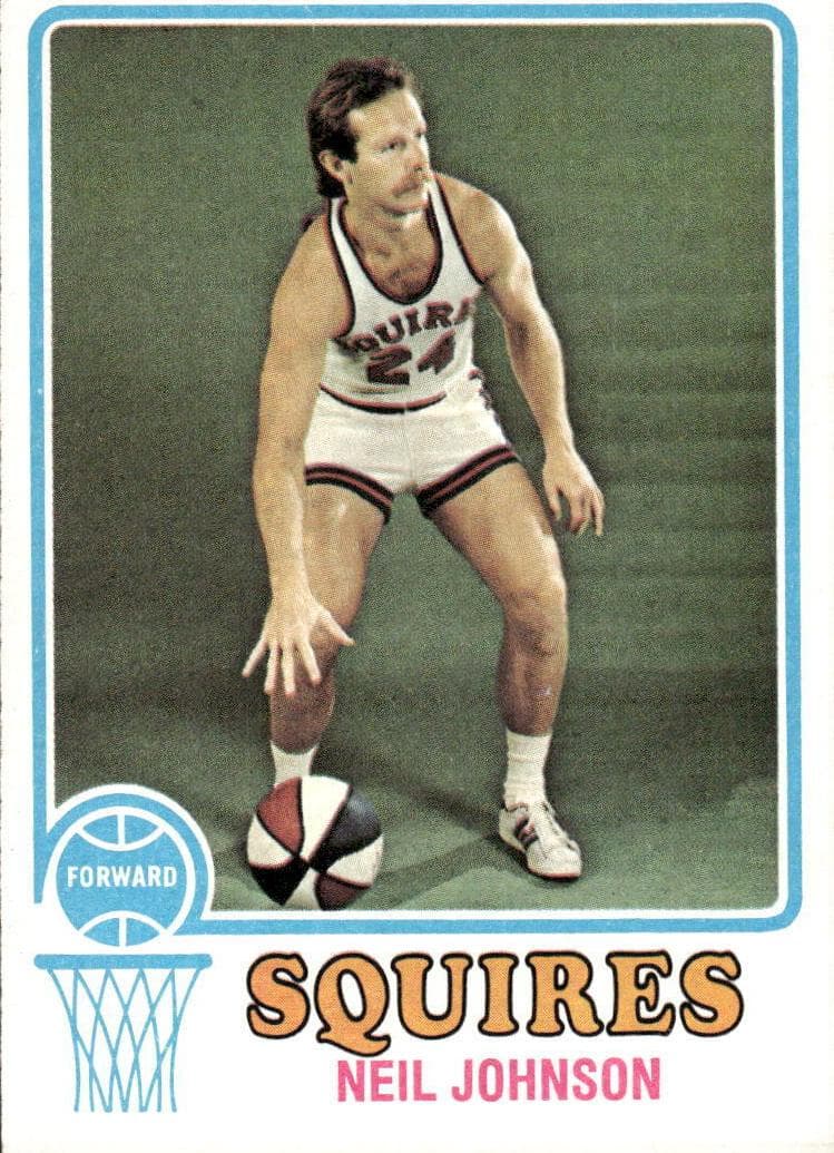 Neil Johnson 1973 topps Topps