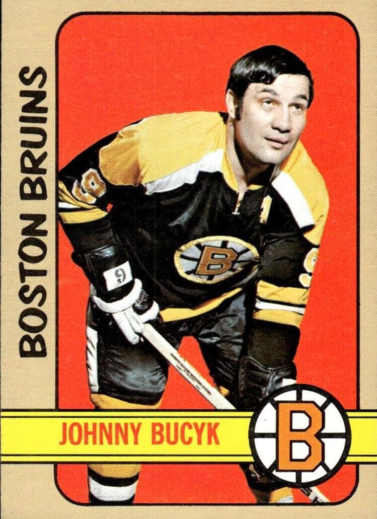Johnny Bucyk 1972 topps Topps