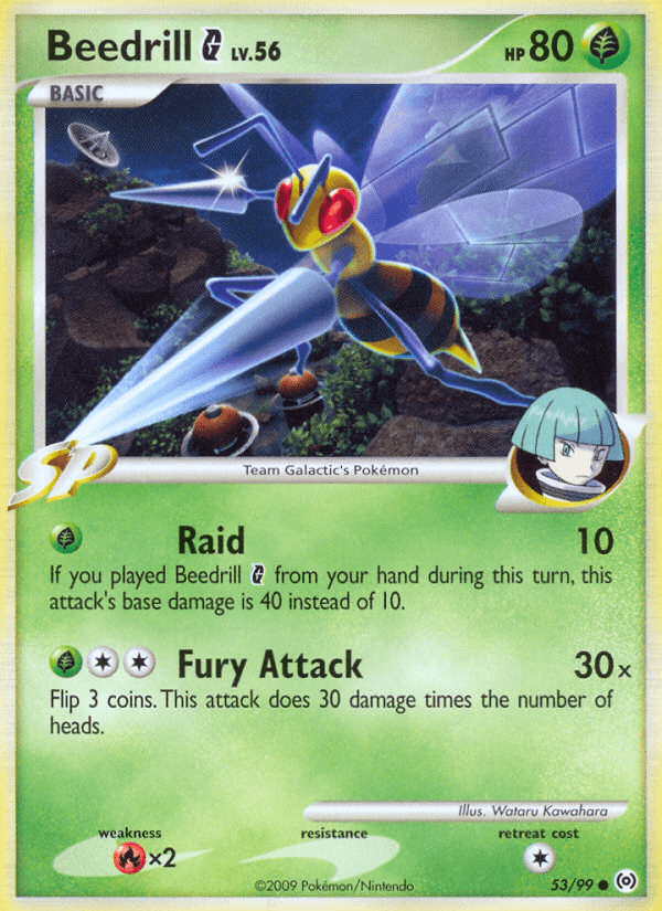 Beedrill G 2009 Pokemon