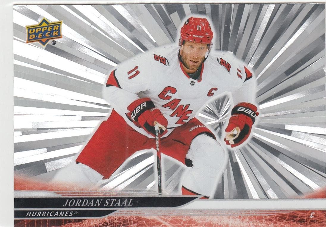 Jordan Staal trading card