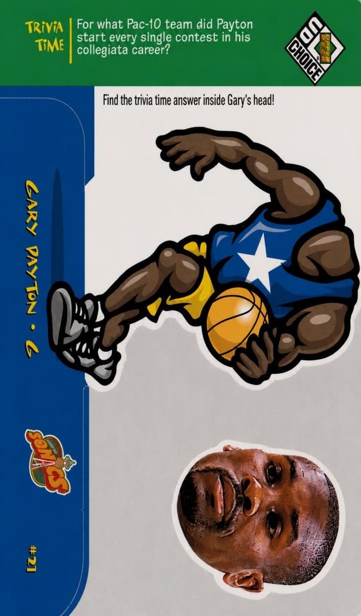 Gary Payton 1998 unknown