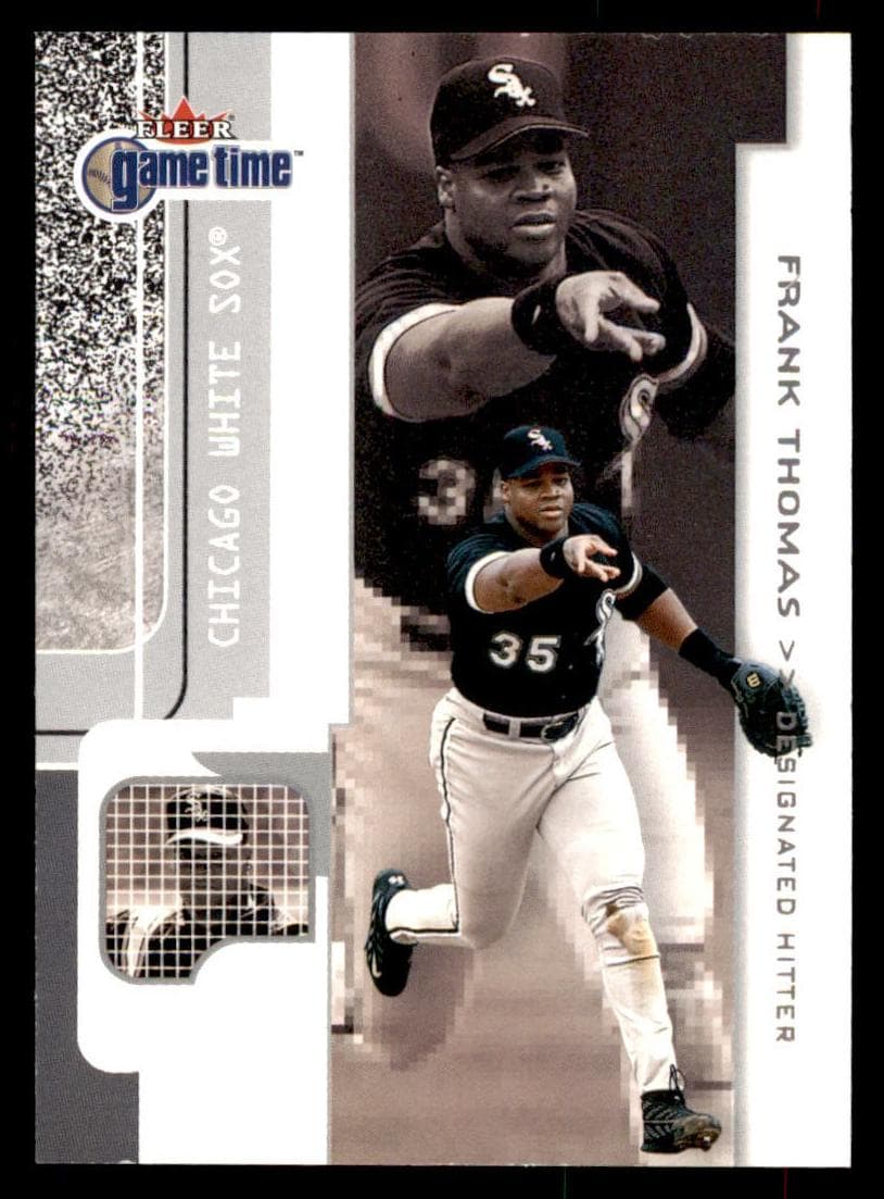 Frank Thomas 2001 fleer Fleer Game Time