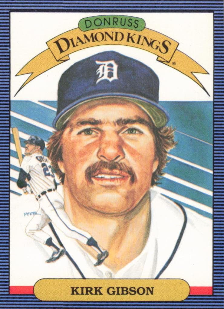 Kirk Gibson 1986 leaf