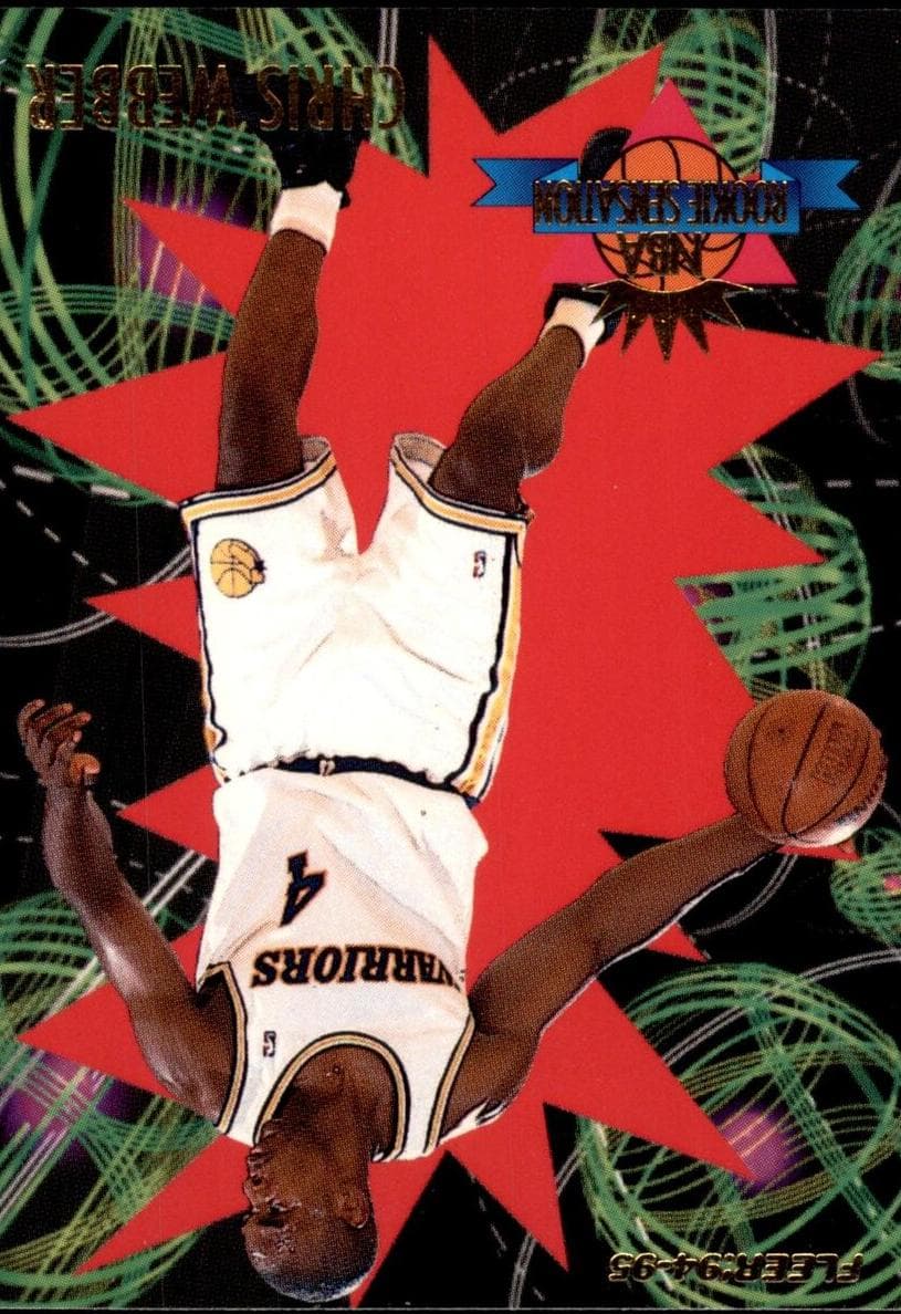 Chris Webber 1994 fleer Fleer