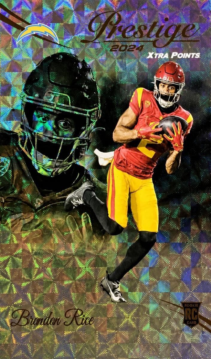 Brenden Rice trading card