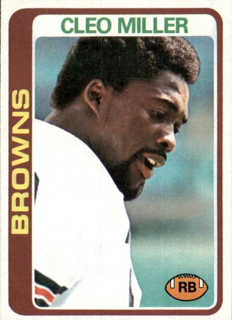 Cleo Miller 1978 topps Topps
