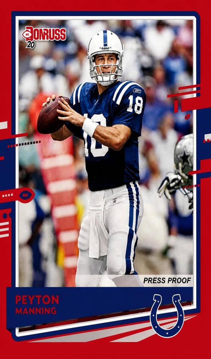 Peyton Manning 2020 panini
