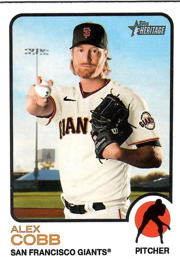 Alex Cobb trading card