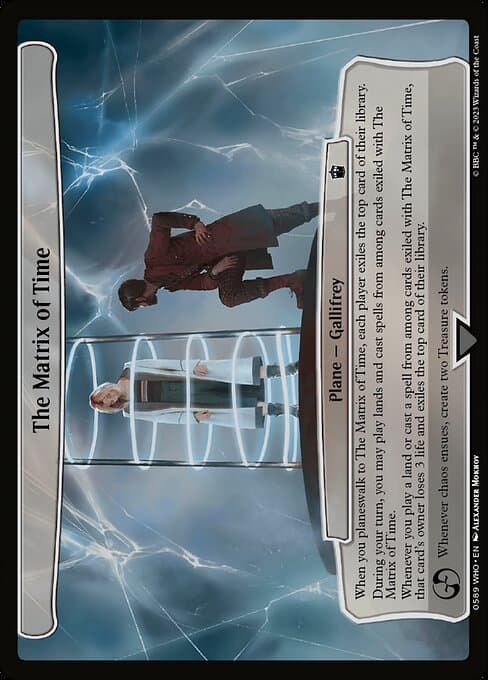 The Matrix of Time 2023 Magic: The Gathering Doctor Who