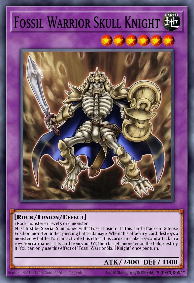 Fossil Warrior Skull Knight #BLAR-EN007