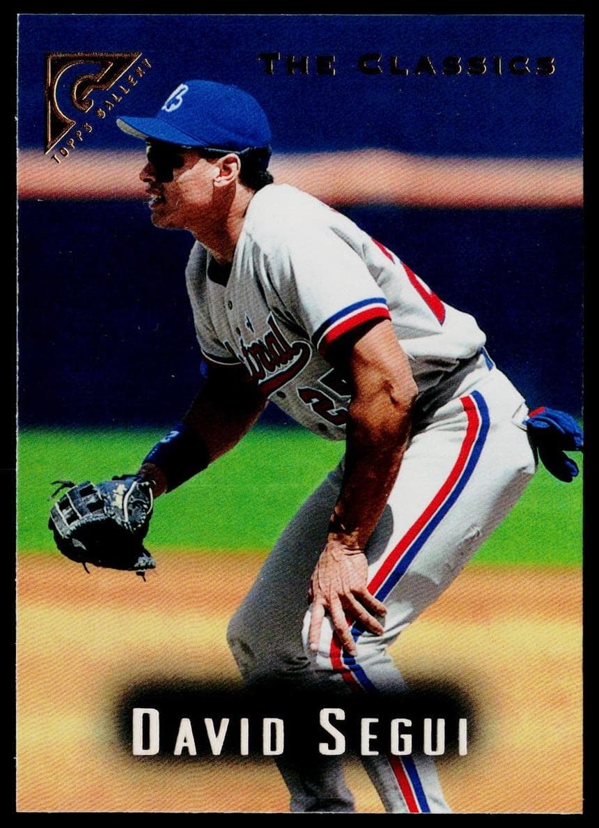 David Segui 1996 topps Topps Gallery