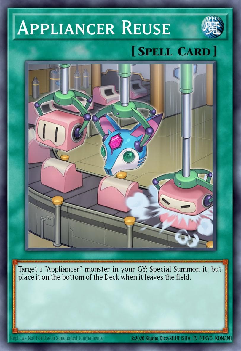 Appliancer Reuse 2020 Yu-Gi-Oh!