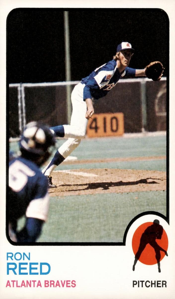 Ron Reed 1973 topps