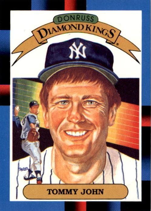 Tommy John 1988 panini